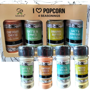 Popcorn Seasoning, set of 4